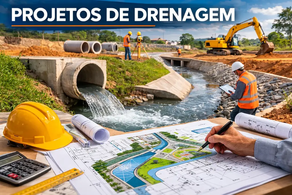 projeto de drenagem